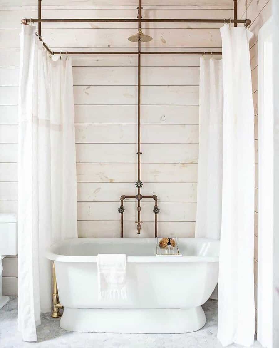 Cottage Or Country Rustic Bathroom Onlygoodbain Bathingculture