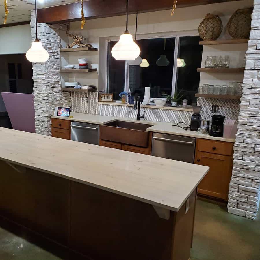 Countertop Kitchen Bar Ideas Bearcreekbuilds