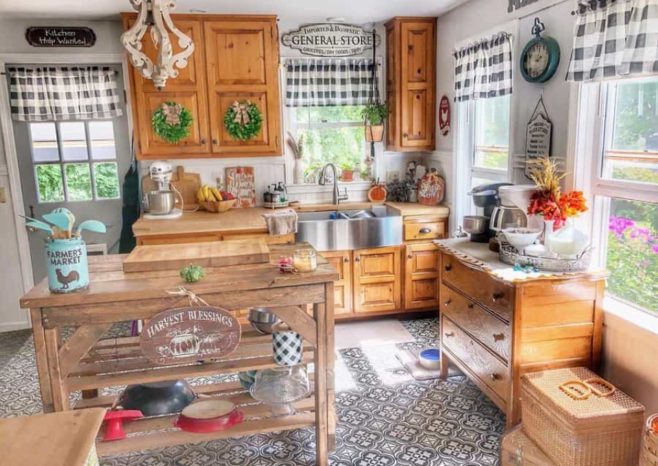 Country Farmhouse Kitchen Ideas Anabelle B