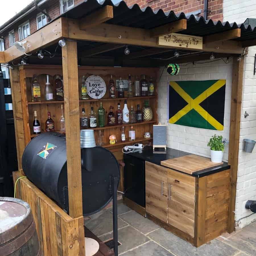 Covered Backyard Bar Ideas Mygardenbars