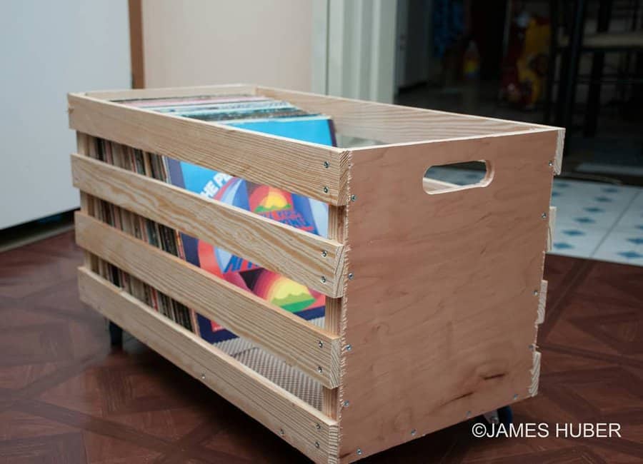 Crates And Boxes Record Storage Ideas Jim Huber