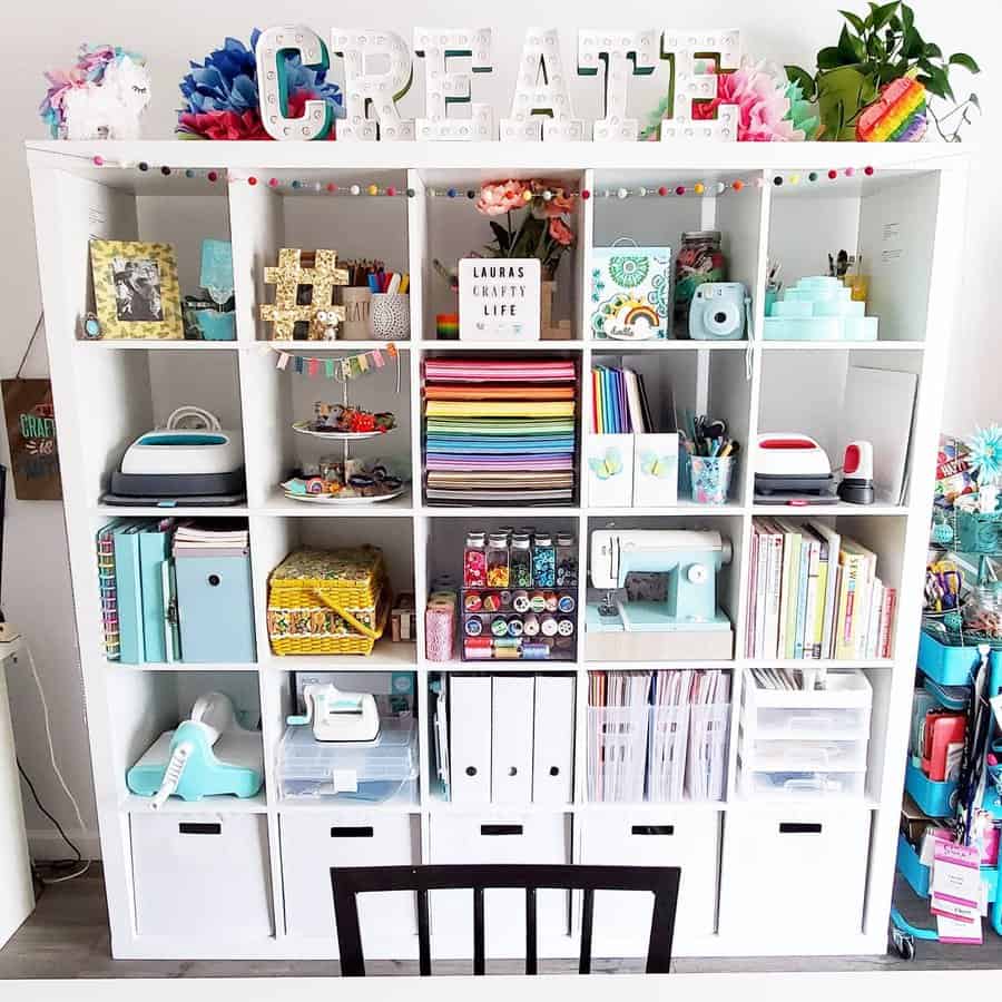 Cube Craft Storage Ideas Laurascraftylife