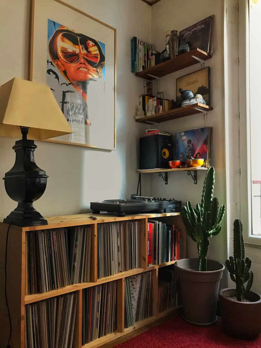 Cube Shelves Record Storage Ideas