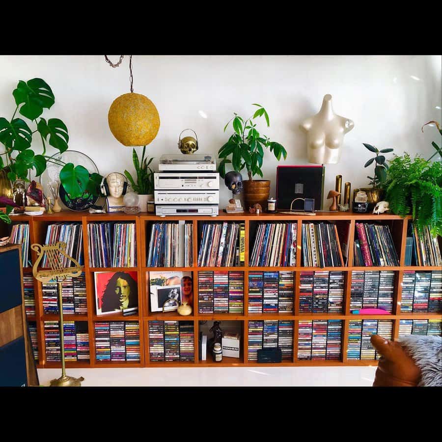 Cube Shelves Record Storage Ideas Grungyhippie