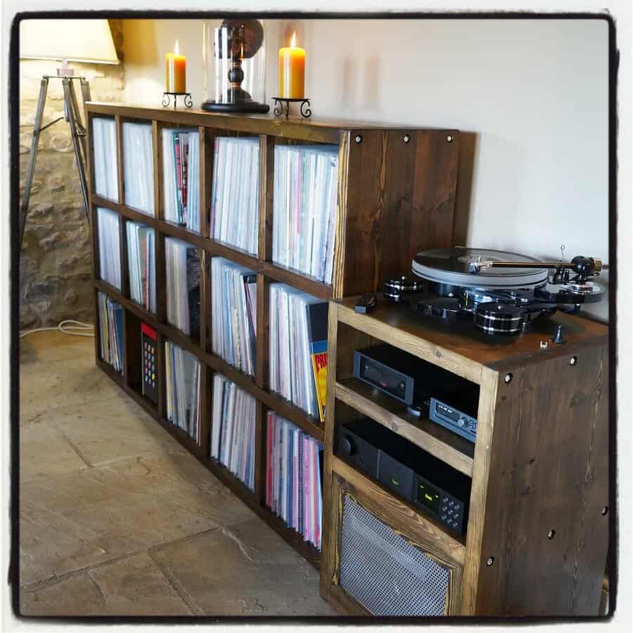 Cube Shelves Record Storage Ideas Pukkafurniture