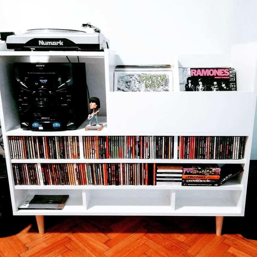 Custom Cabinet Record Storage Ideas Soundandvisionmuebles