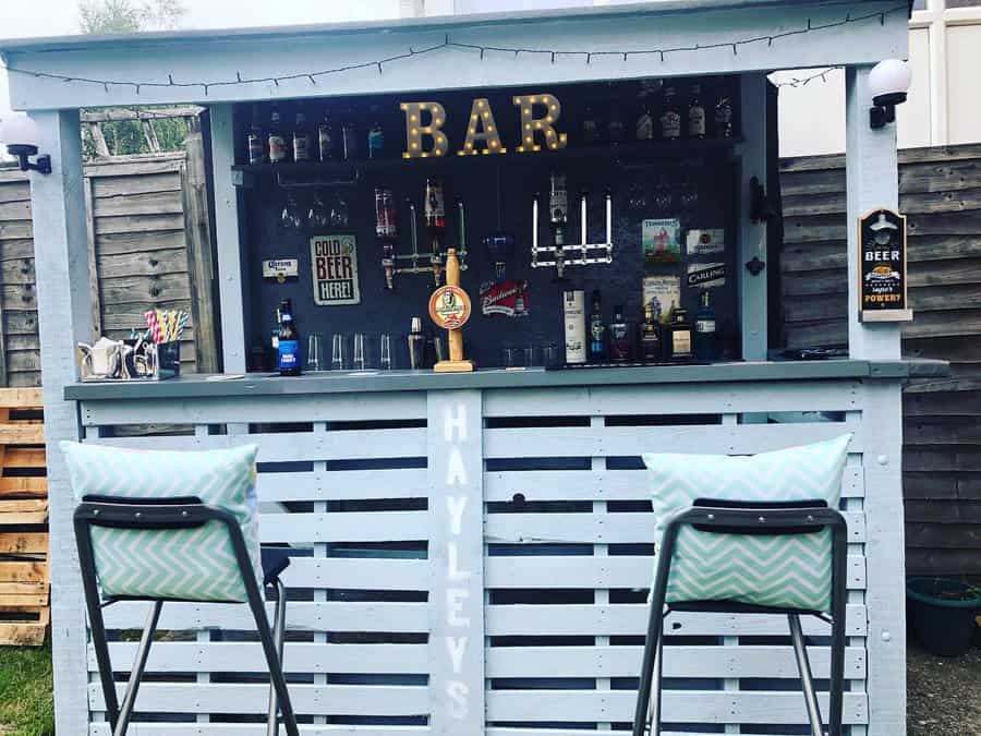 Diy Backyard Bar Ideas Sistersheen