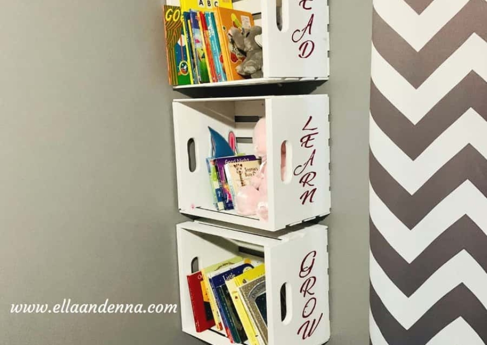 Diy Book Storage Ideas Ella And Enna