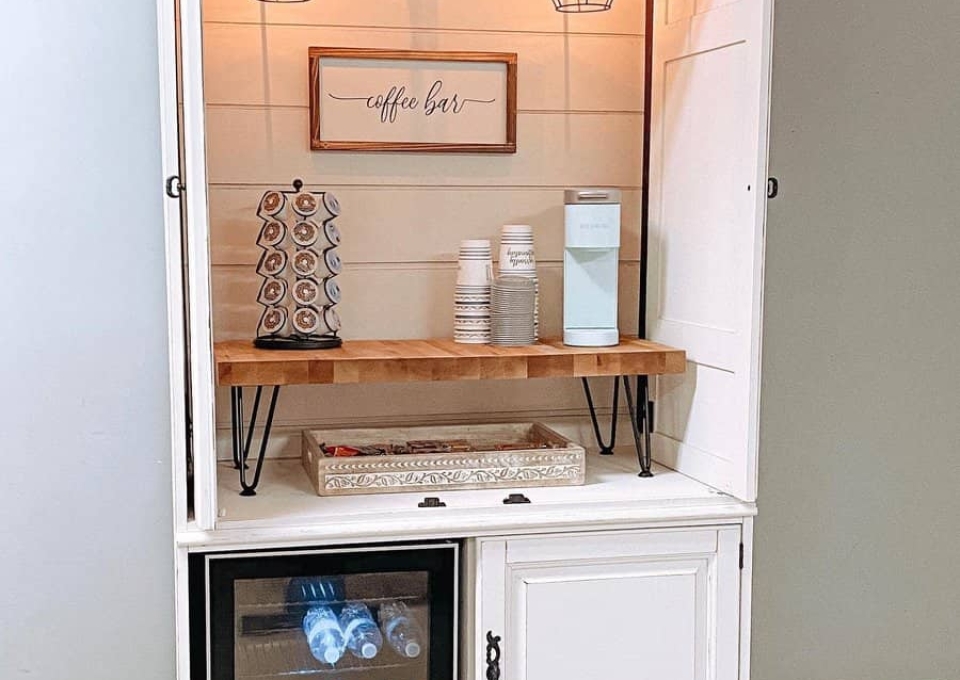 Diy Coffee Bar Ideas Sallyfulgham