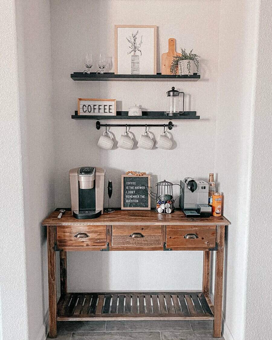 Diy Coffee Station Ideas Miss Yazz