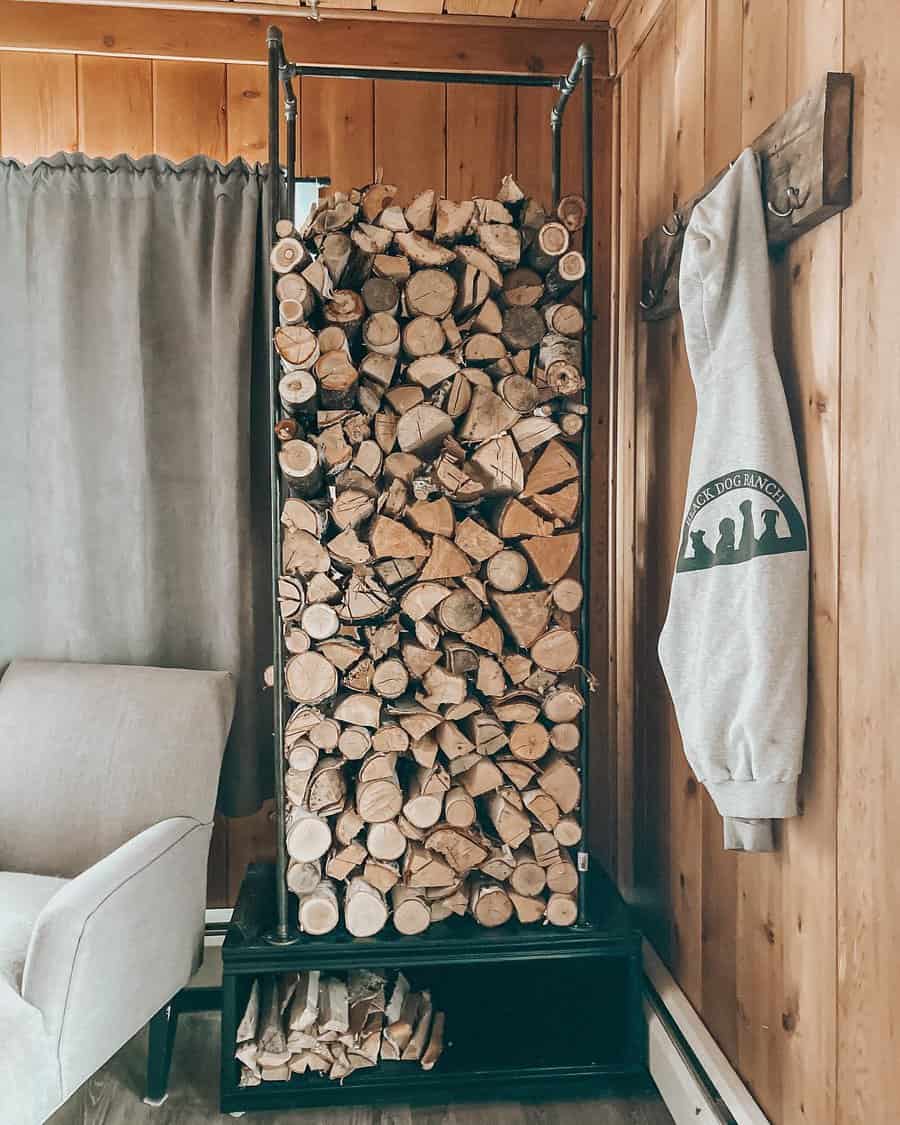 Diy Firewood Storage Ideas Black Dogranch