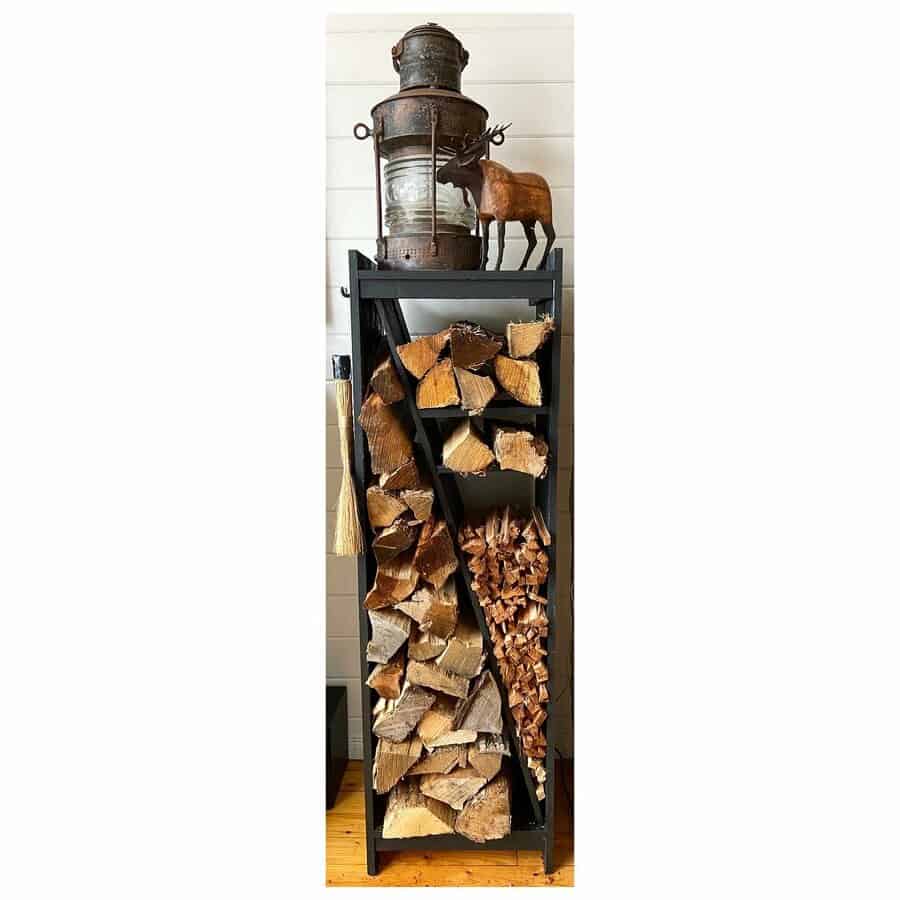 Diy Firewood Storage Ideas Chrissyscottagestyle