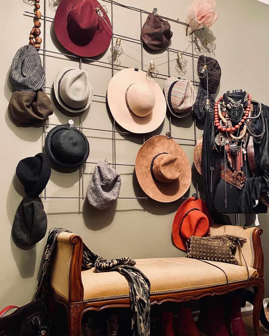 Diy Hat Rack Ideas Clarke Andco