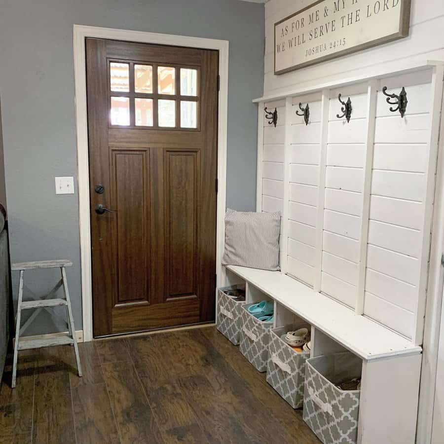 Diy Mudroom Storage Ideas Houseofabilee