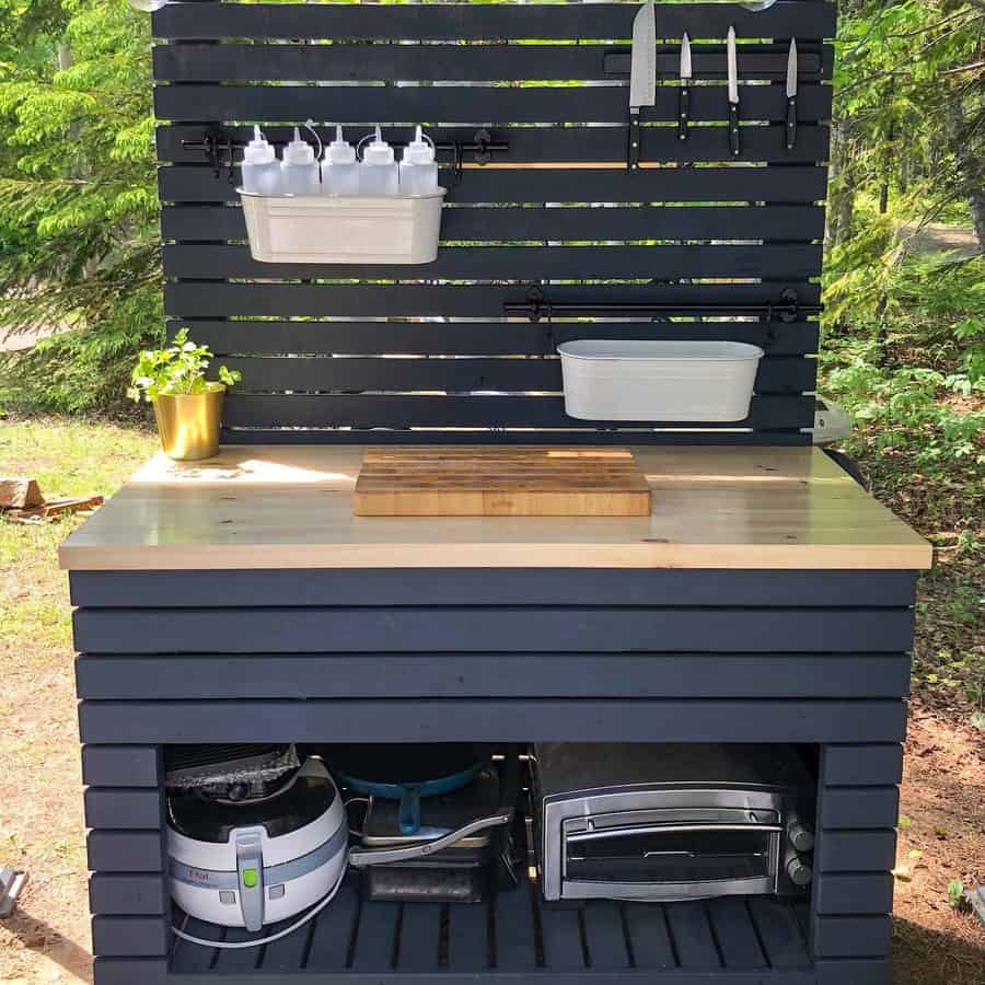 Diy Outdoor Kitchen Ideas Home On The Bluff