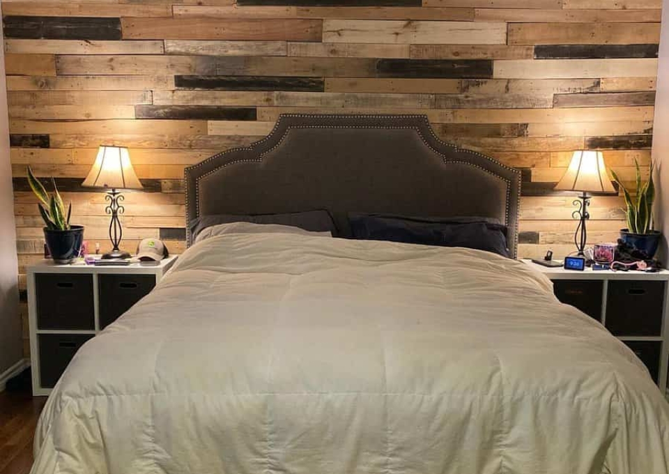 Diy Pallet Wall Ideas Hellierhousecreations