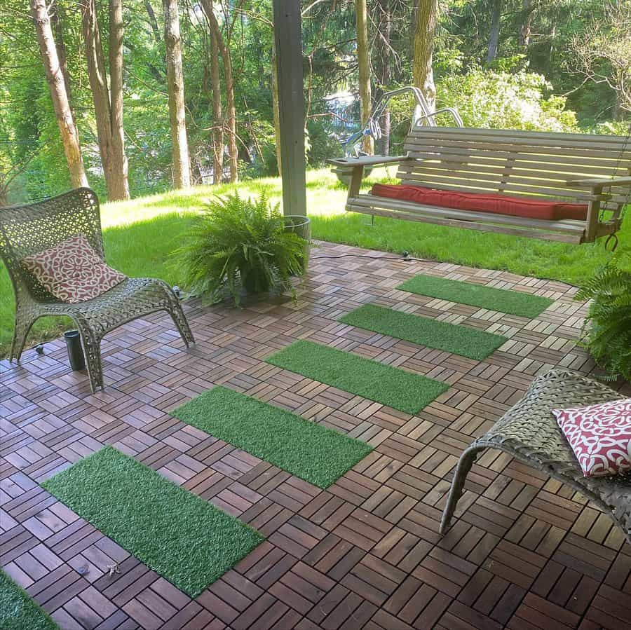 Diy Patio Floor Ideas Tracilipple