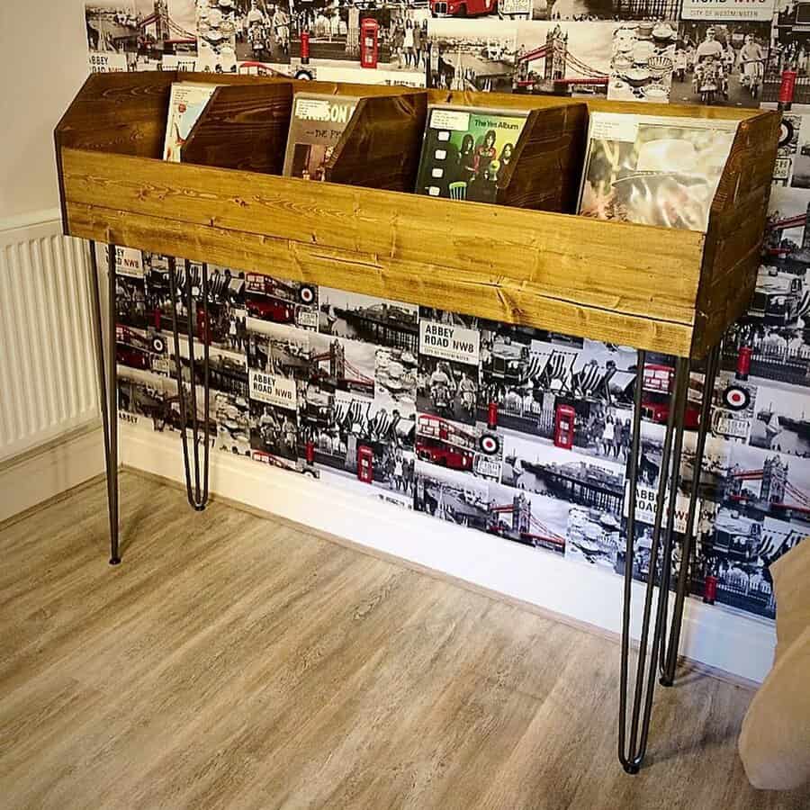 Diy Record Storage Ideas Fretwellsurbanliving