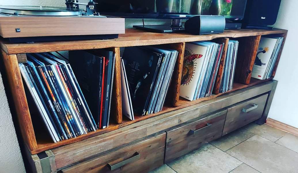 Diy Record Storage Ideas Raymond Dutch Flair