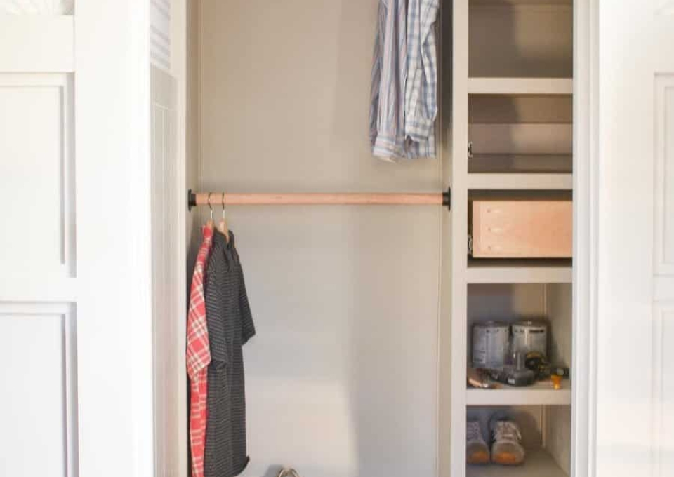 Diy Small Closet Ideas Hilltown House