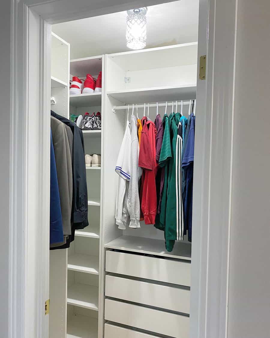 Diy Small Closet Organization Ideas Tools And Heels