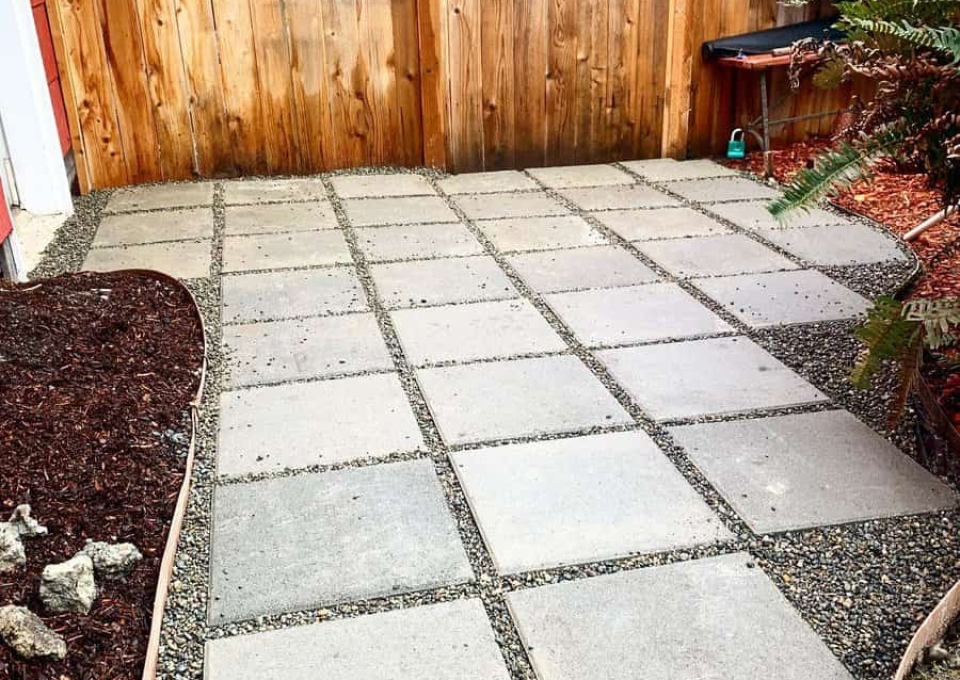 Diy Stone Patio Ideas Redbarn Resto