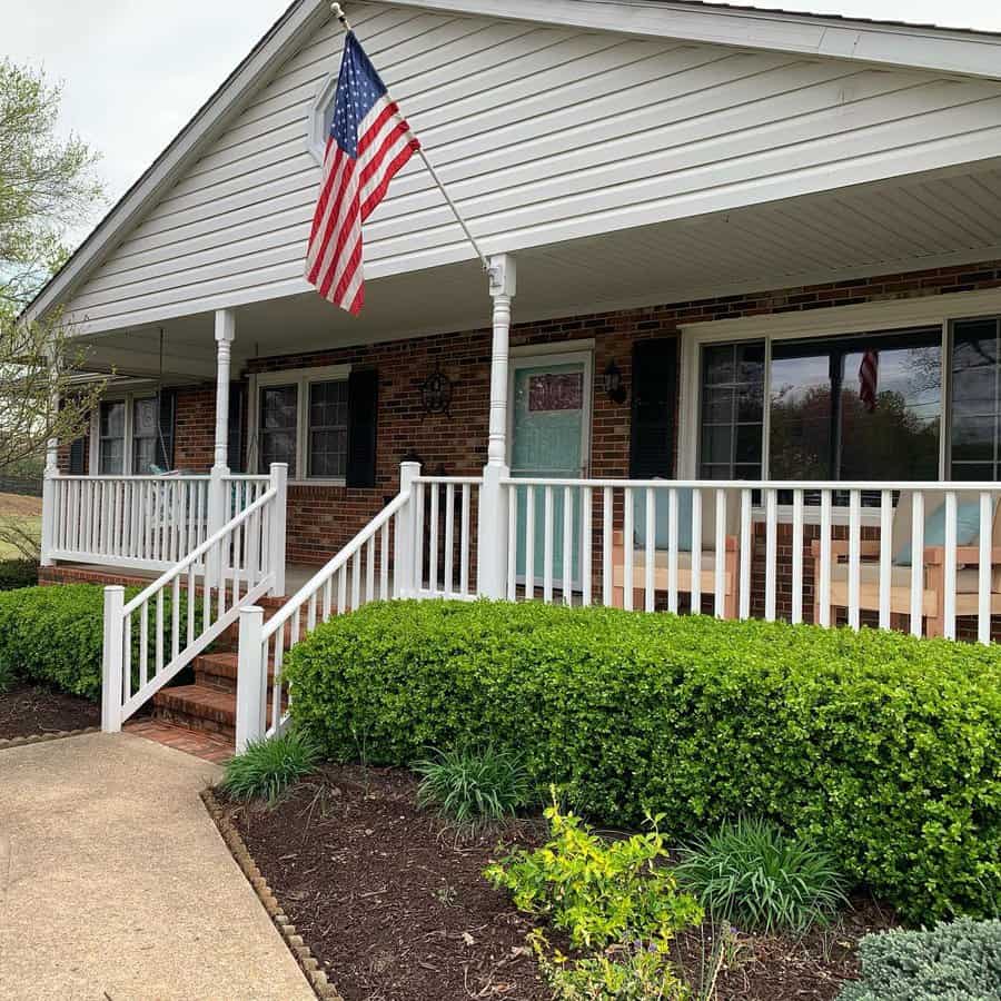 Deck Front Porch Railing Ideas Kbice