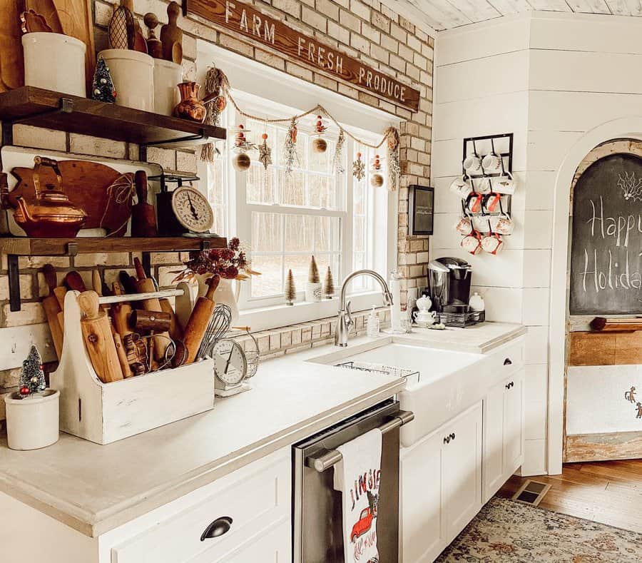 Decor Farmhouse Kitchen Ideas Rachel Thepondsfarmhouse