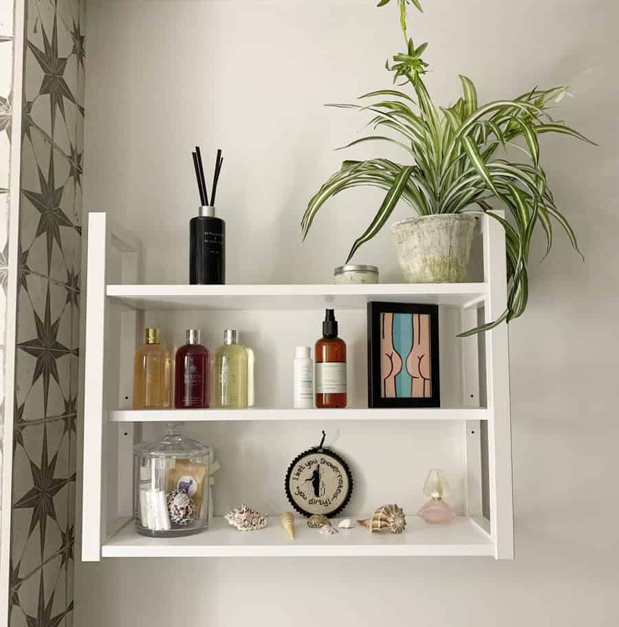 Design Bathroom Shelf Ideas Oneroomat