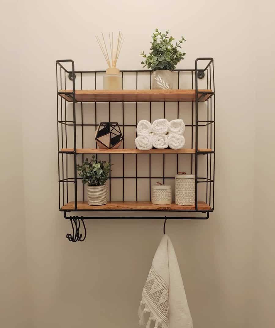 Design Bathroom Shelf Ideas Thehomeofhope And Grace