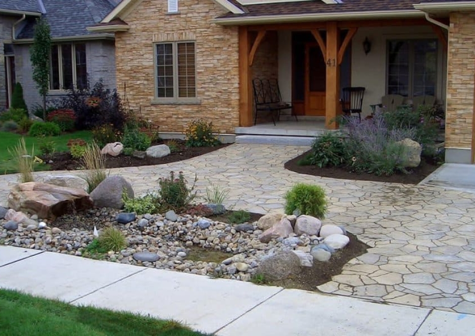 Design Landscaping Ideas For Front Of House Pavestoneplus