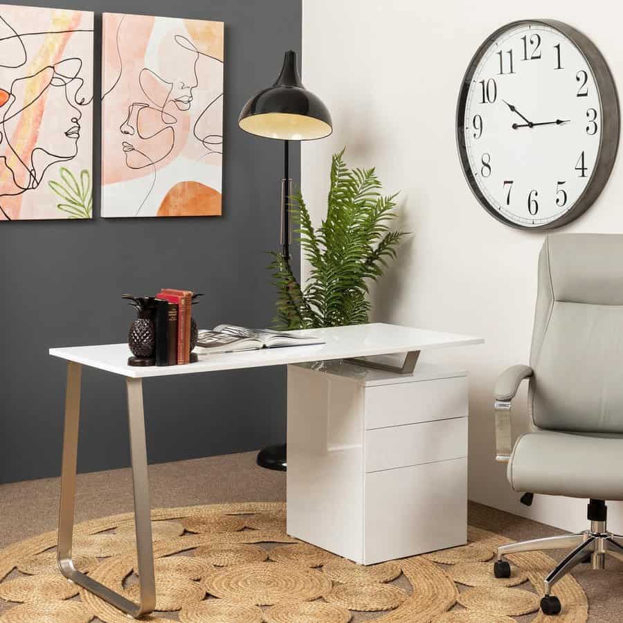 Desk Modern Home Office Ideas By Dezign Furniture