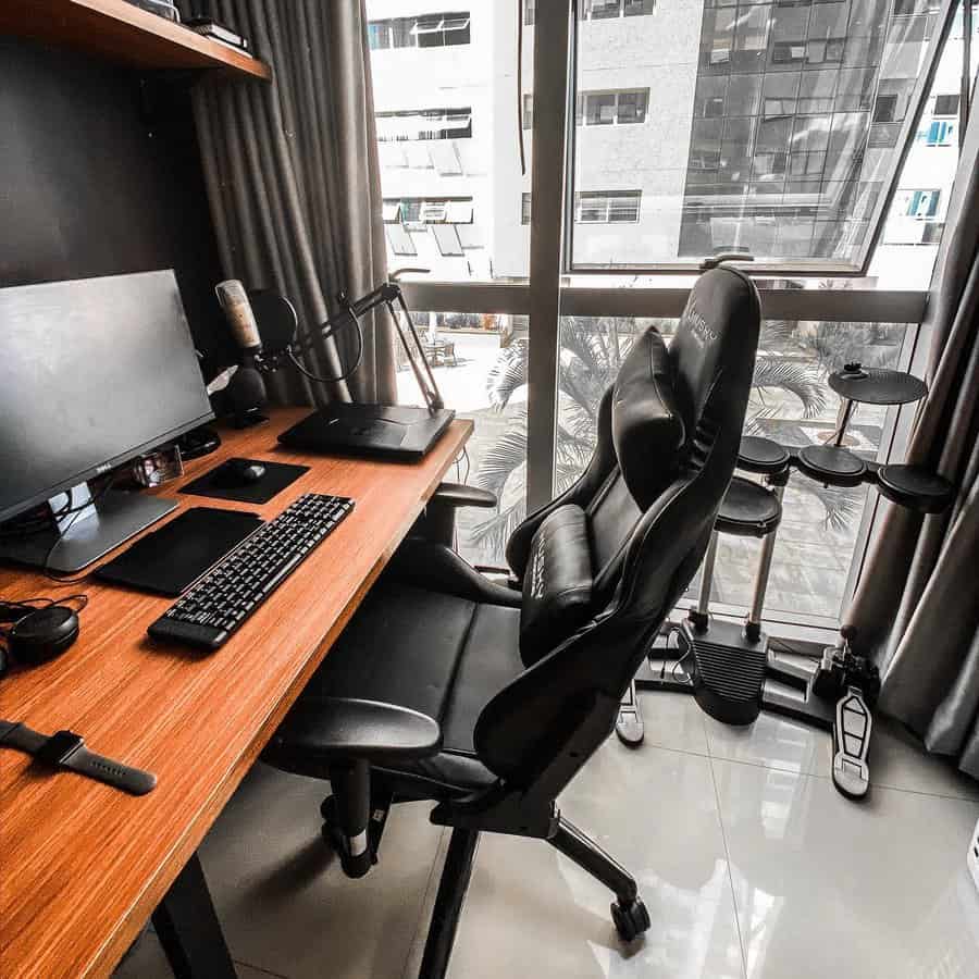 Desk Small Office Ideas Kennethmedeirosdesign