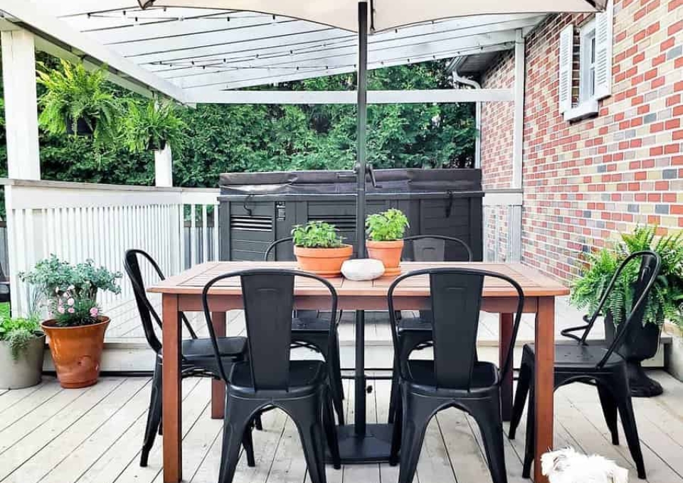 Dining Backyard Ideas On A Budget Caitlin Ritchie