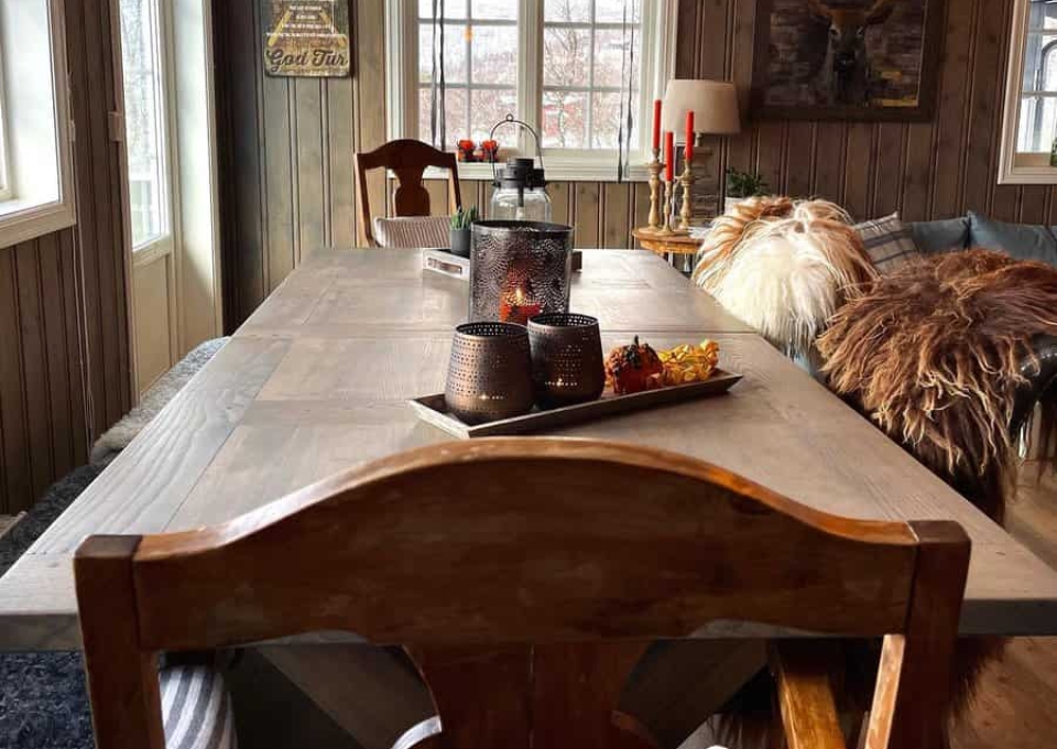 Dining Rustic Decorating Ideas Hyttelivifjellet