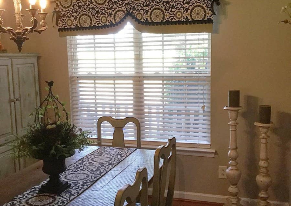 Dining Room Window Valance Ideas Poshpetitesboutique