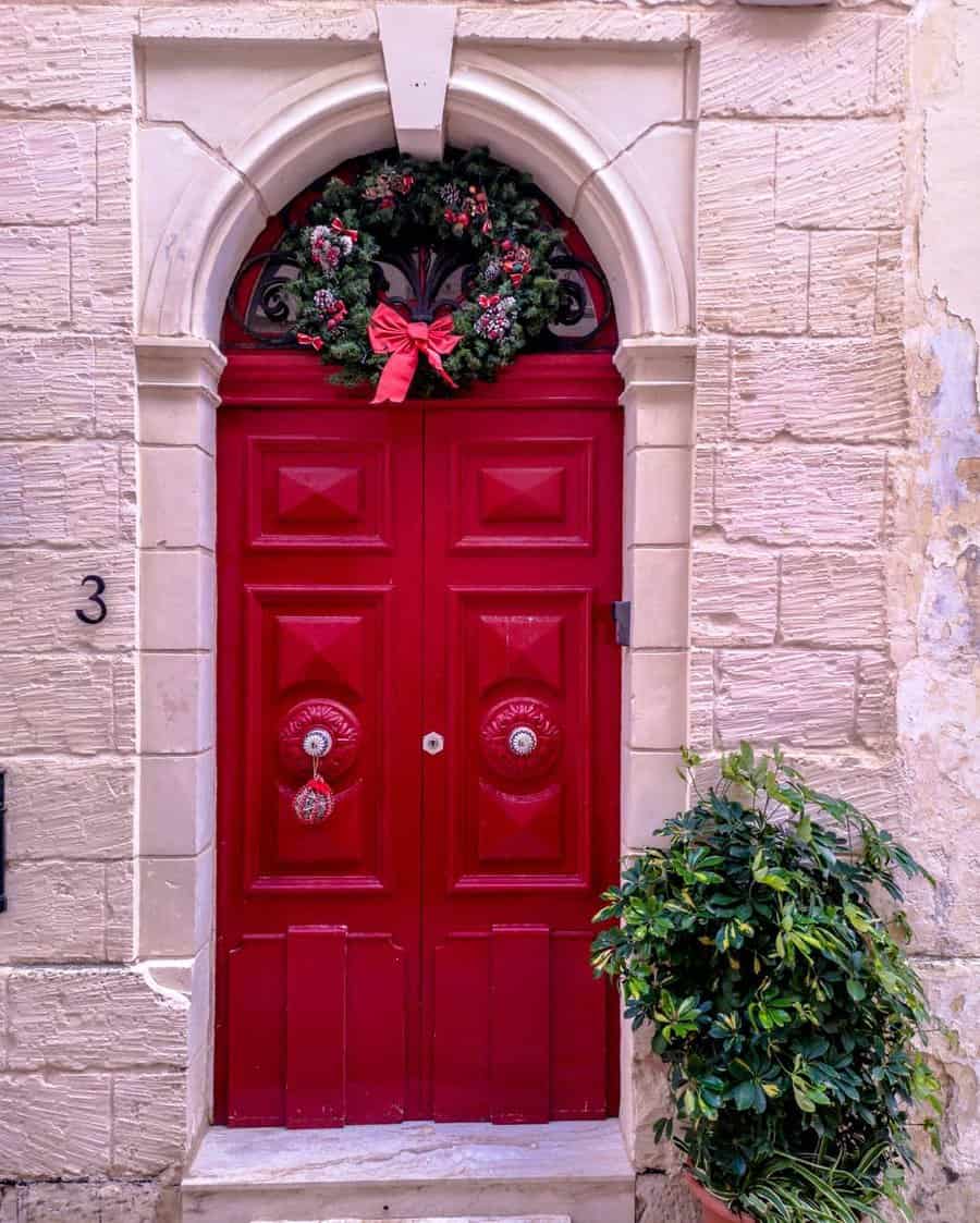 Door Christmas Decorating Ideas Cliftonfar