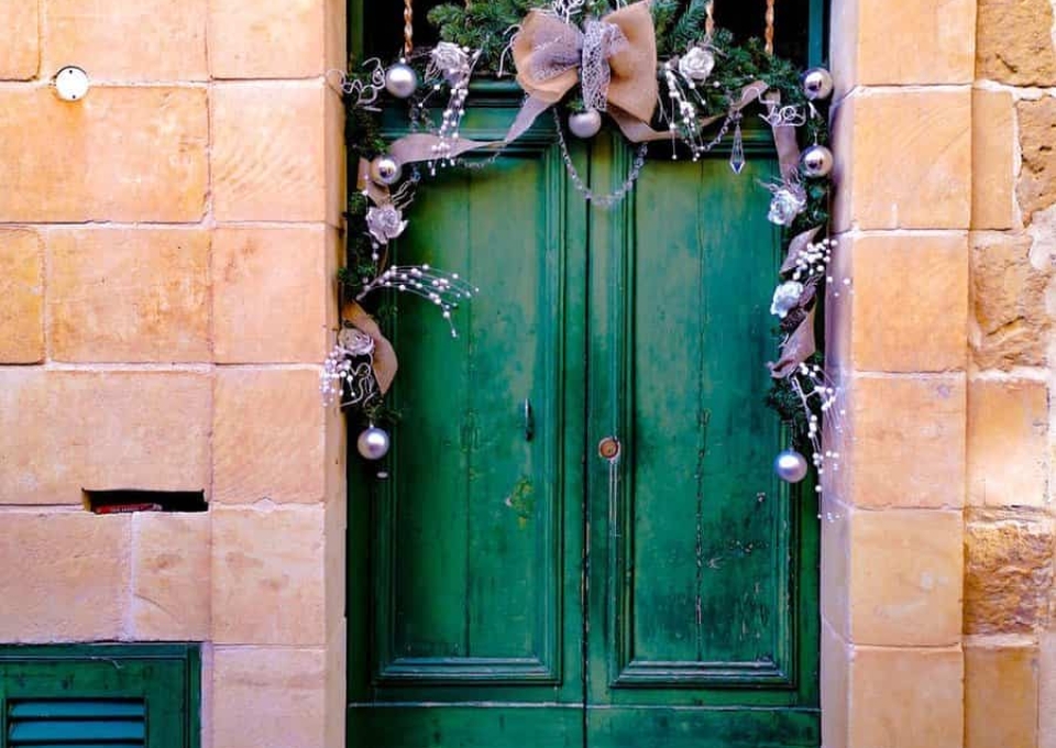 Door Christmas Decorating Ideas Cliftonfar