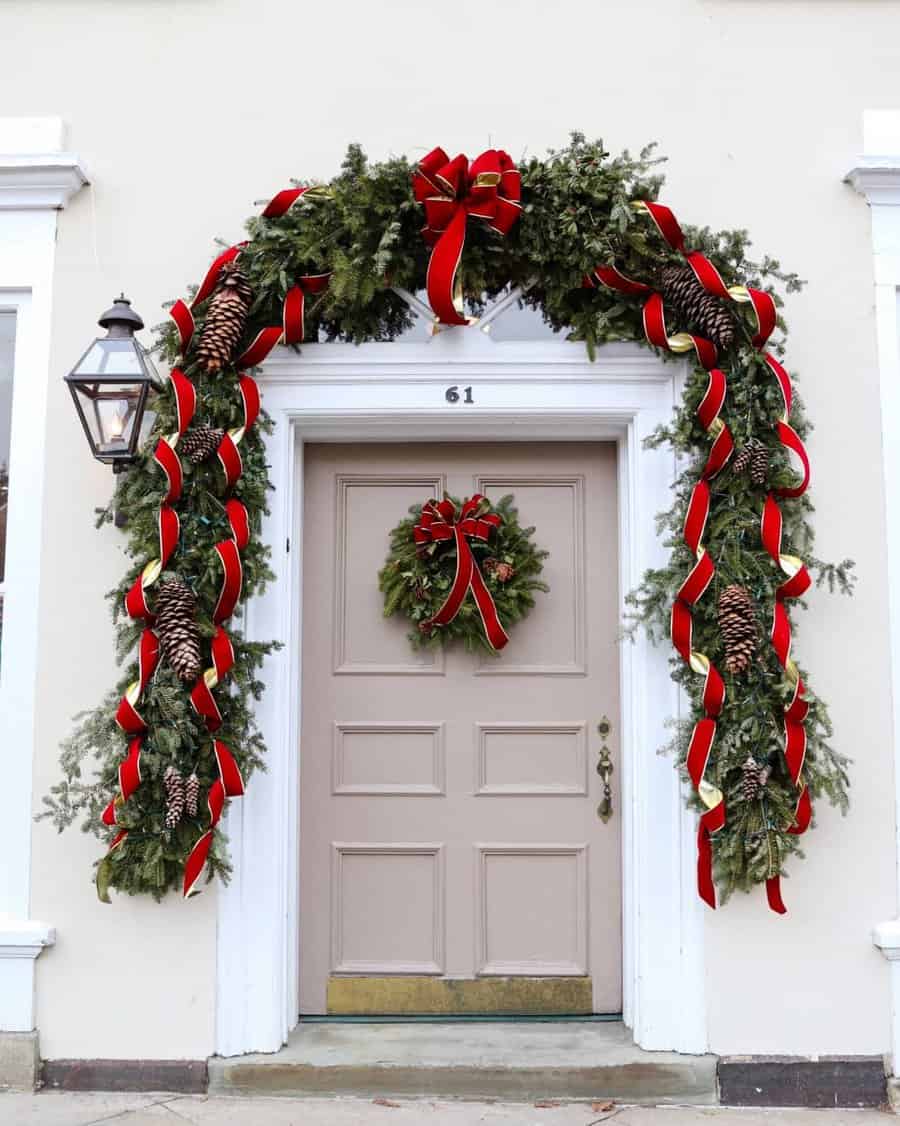 Door Christmas Decorating Ideas Mithriluna