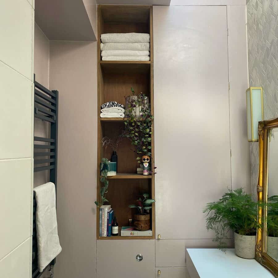 Doorless Bathroom Closet Ideas Houseofnebu