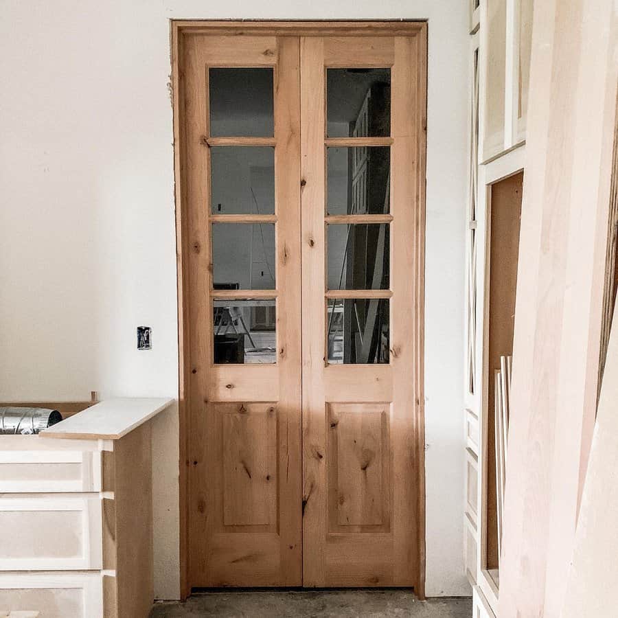 Double Door Pantry Door Ideas Teamskyxo