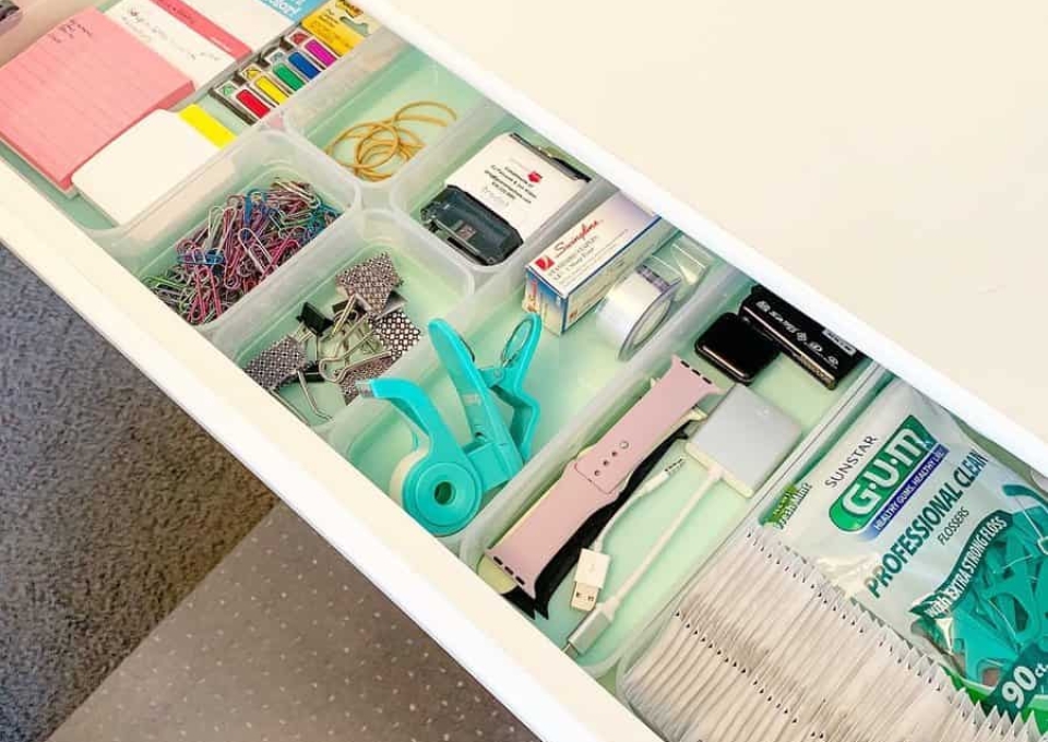 Drawer Office Organization Ideas Lessismoreorganizers