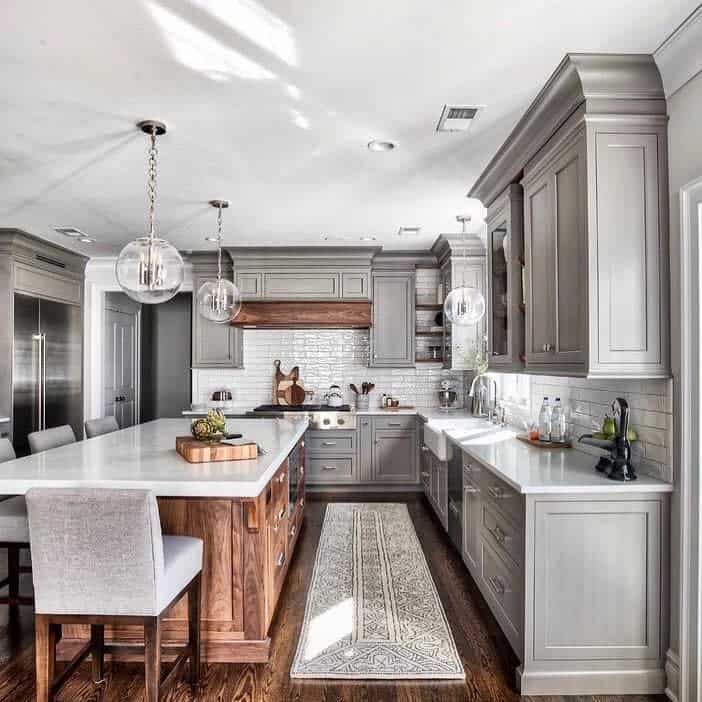 Elegant Gray Kitchen Ideas Soldbygwen