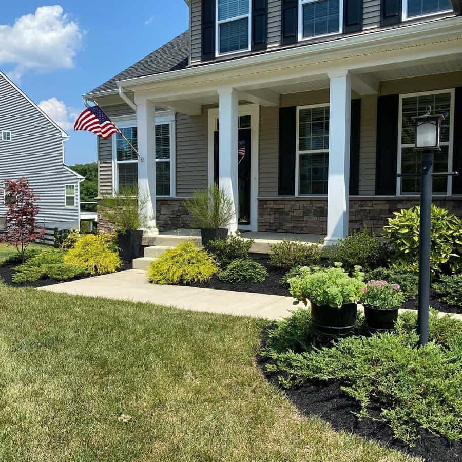 Entry Way Front Garden Ideas Premier Constructionva