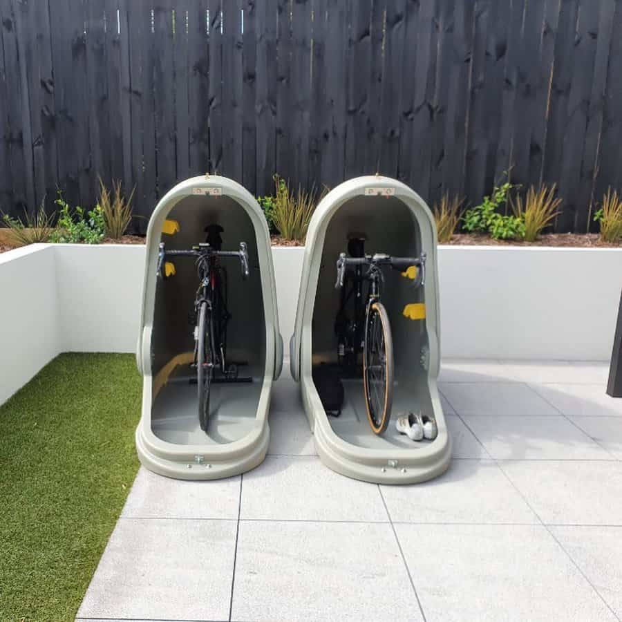 Exterior Bike Storage Ideas Alpenbikecapsule