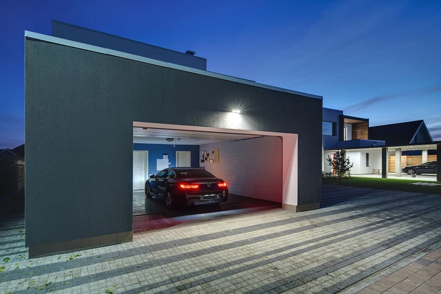 Exterior Garage Lighting Ideas