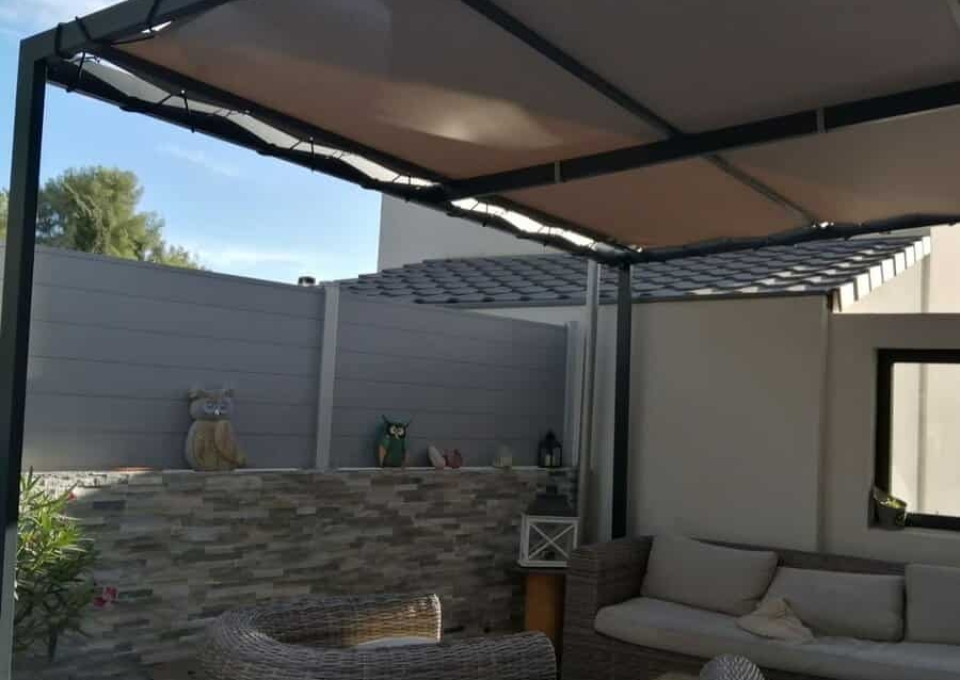 Fabric Inexpensive Patio Shade Ideas Dmytolerie