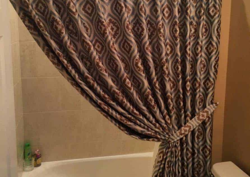 Fabric Shower Curtain Ideas Rosendecorators