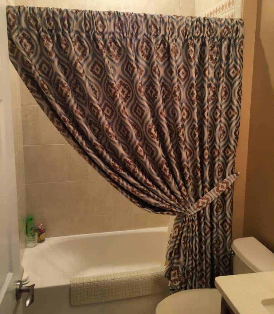 Fabric Shower Curtain Ideas Rosendecorators