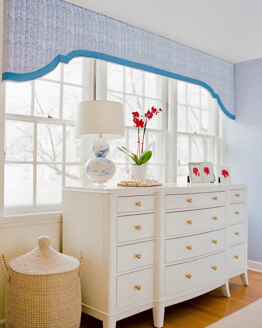 Fabric Window Valance Ideas Summit Drive Design